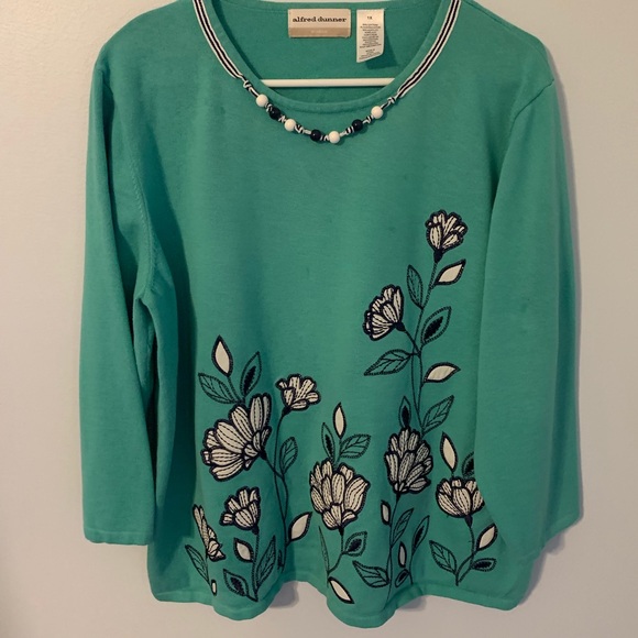 Alfred Dunner Sweaters - FIRM PRICE! A. Dunner 1x *spot on second picture*